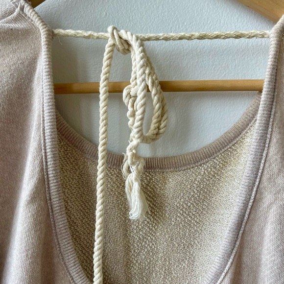 Victoria's Secret French Terry Cloth Dress Beach Coverup Open Back Dress Size XL - Picture 4 of 9